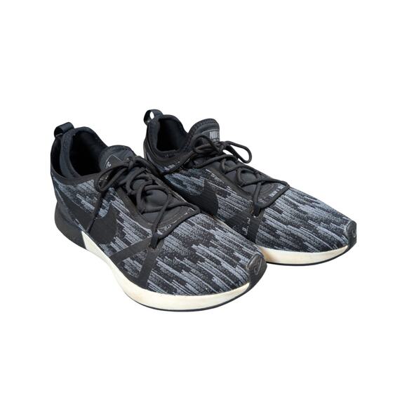 Dual Racer Training Shoes Mens Size 9.5 Black Cool Grey Running Work Out - Picture 1 of 8